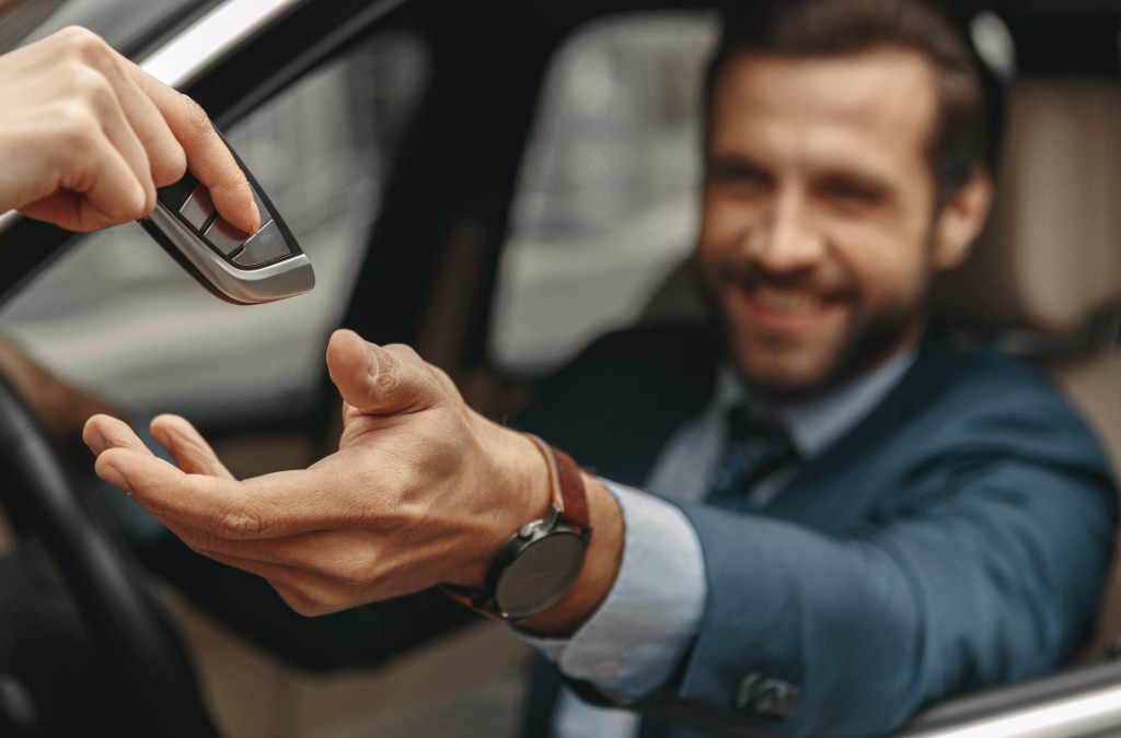 Car key handover — drive with unmatched confidence